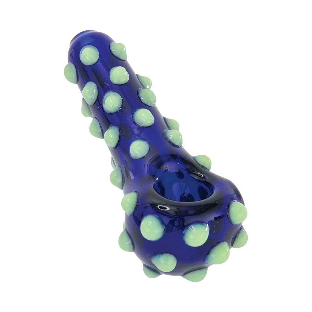 Polka Dot Spoon Stuffed Hand Pipe