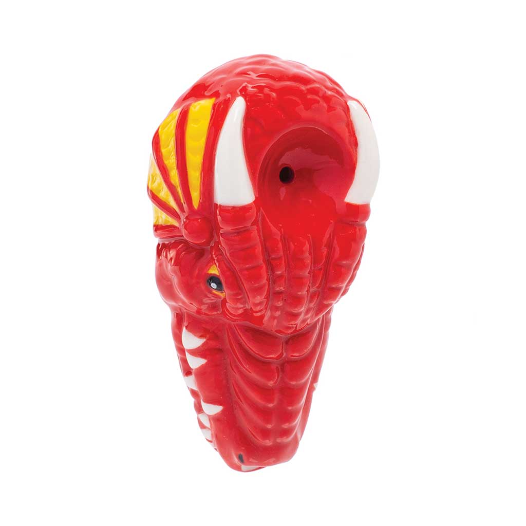 Red Dragon Ceramic Pipe