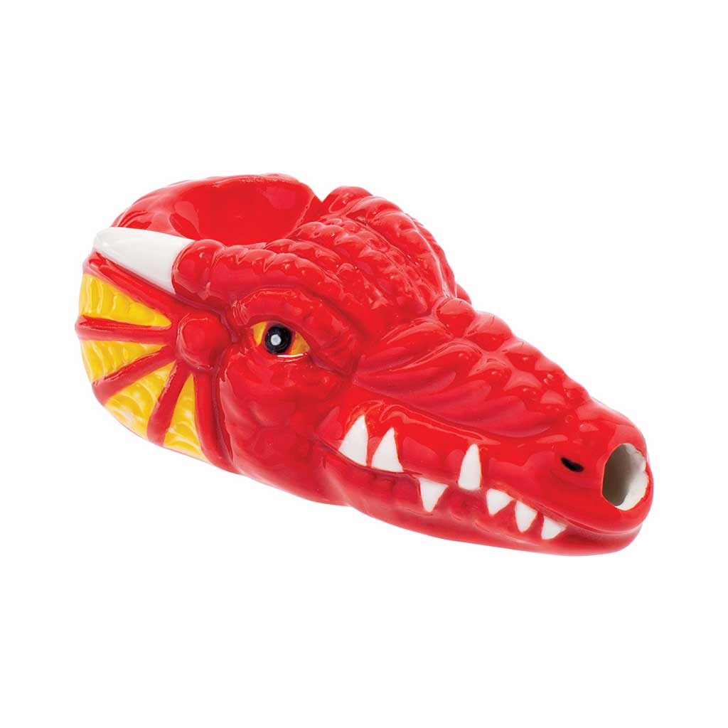 Red Dragon Ceramic Pipe