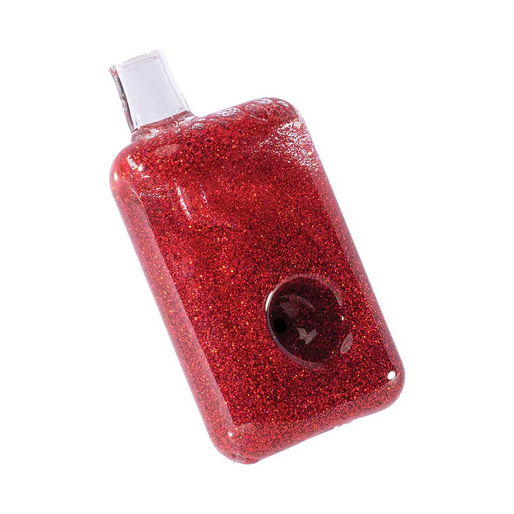 Liquid Glitter Square Hand Pipe