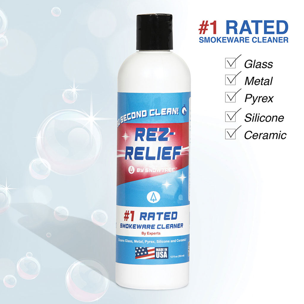 Rez-Relief Cleaner - 12Oz (For Pyrex, Glass, Metal, Ceramic)