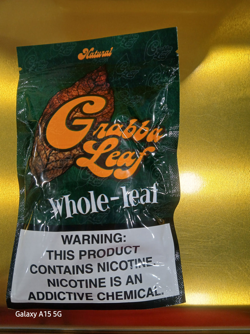 GRABBA WHOLE LEAF (GREEN) 10CT