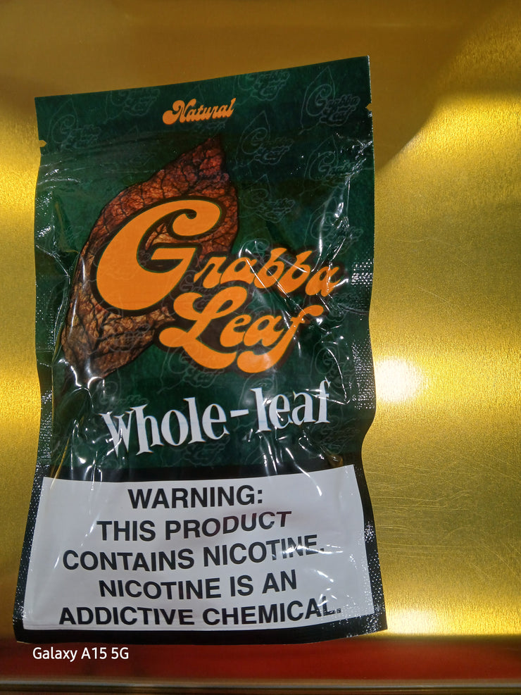 GRABBA WHOLE LEAF (GREEN) 10CT