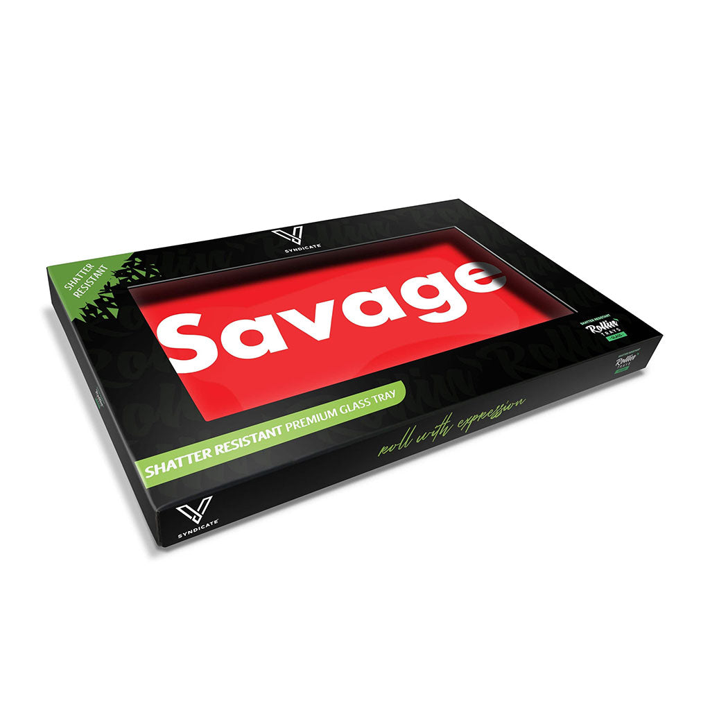 Savage Glass Tray