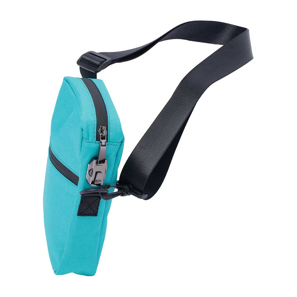 8.5In X 7In X 1.5In Smellproof Bag - Turquoise