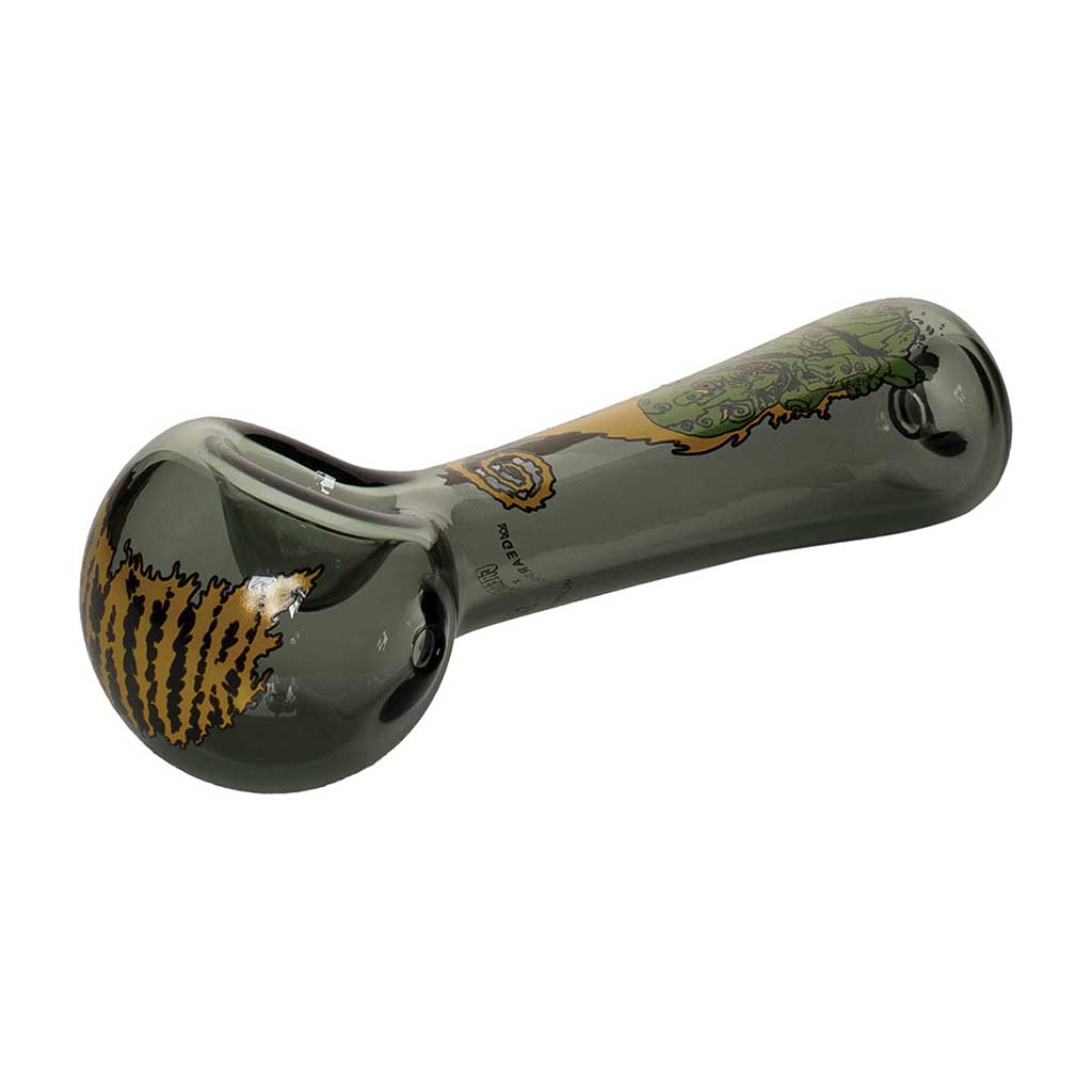 Goblin Spoon Hand Pipe W/Ash Catcher Mouthpiece
