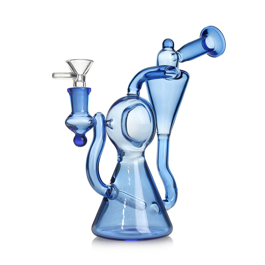 Spherical Chamber Inline Perc Recycler Rig