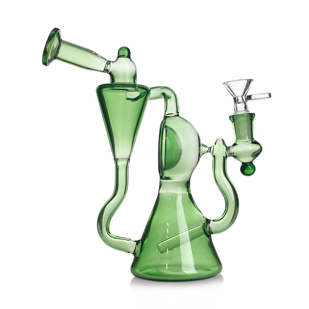 Spherical Chamber Inline Perc Recycler Rig