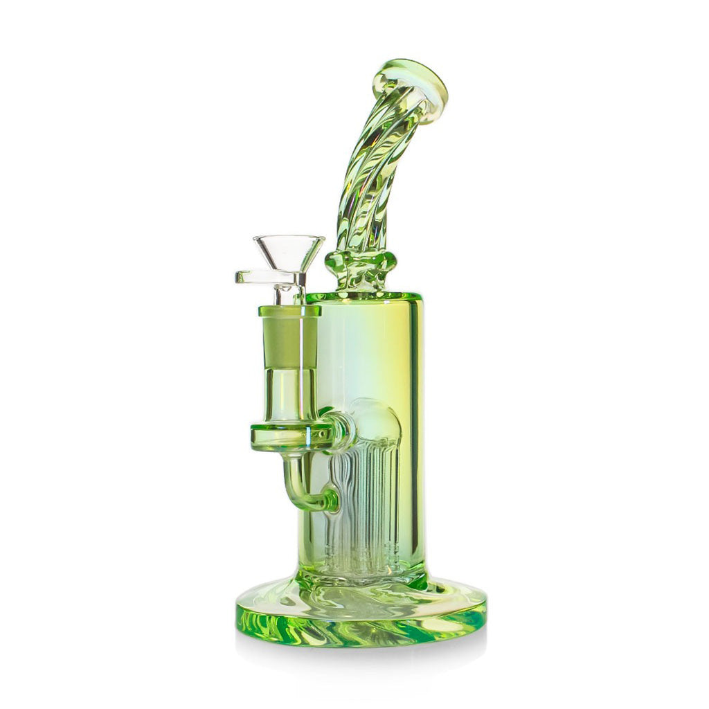 Spiral Neck Tree Perc Cylindrical Rig