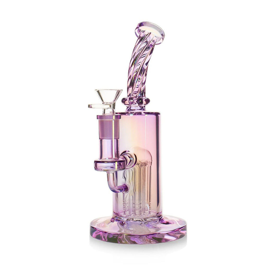 Spiral Neck Tree Perc Cylindrical Rig
