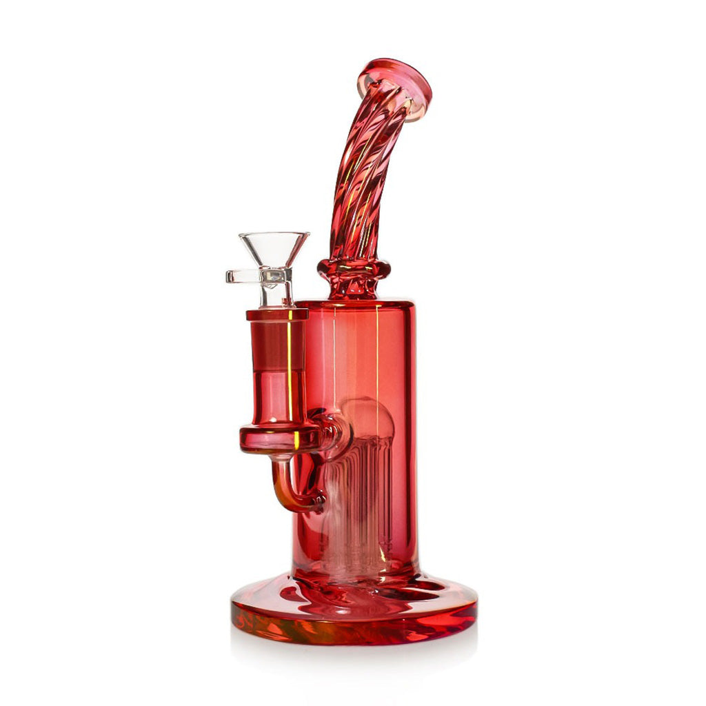 Spiral Neck Tree Perc Cylindrical Rig