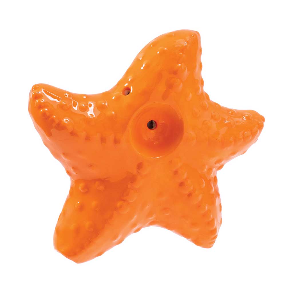 Starfish Ceramic Hand Pipe