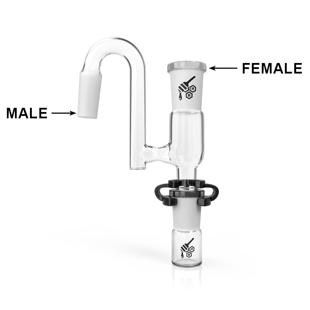 Swan Neck Glass Reclaim Catcher