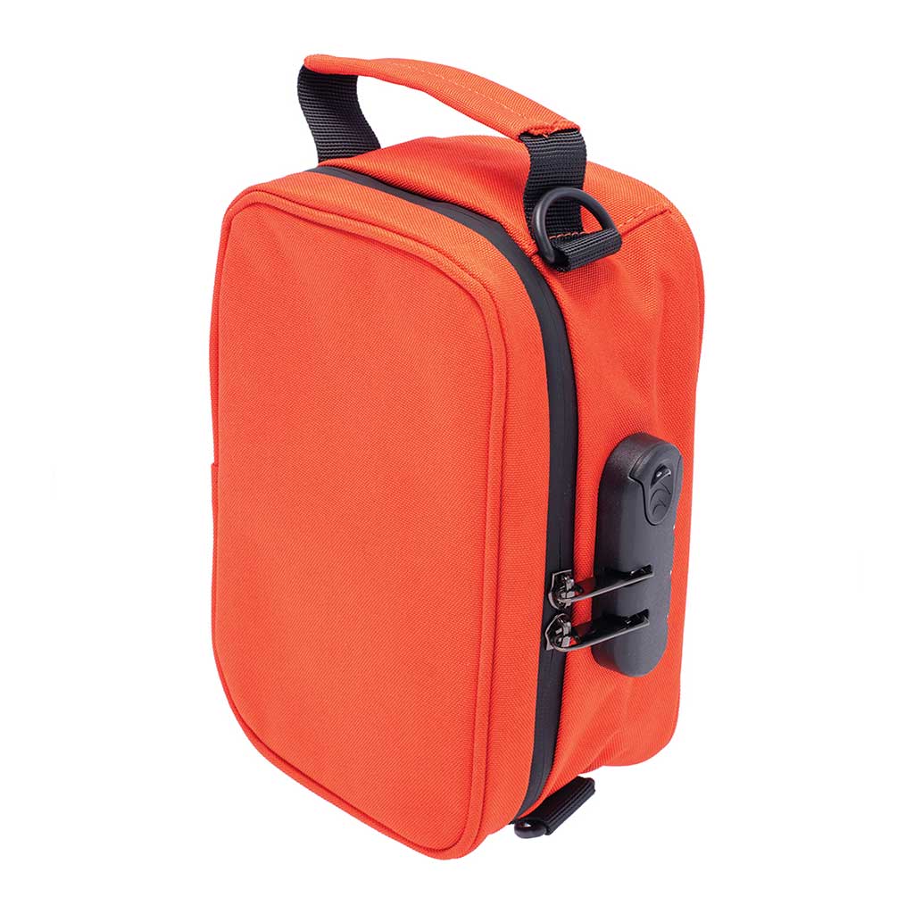 8.5In X 5.5In X 4.5In Smellproof Bag - Tangerine Tango