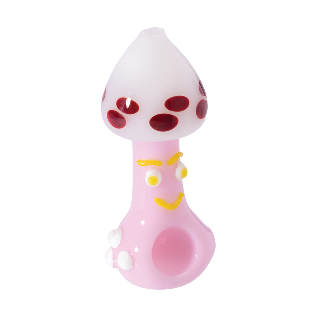 Smiley Mushroom Spoon Pipe