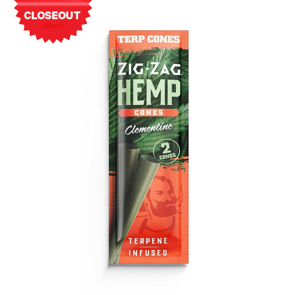Zig-Zag Hemp Cones Terpene