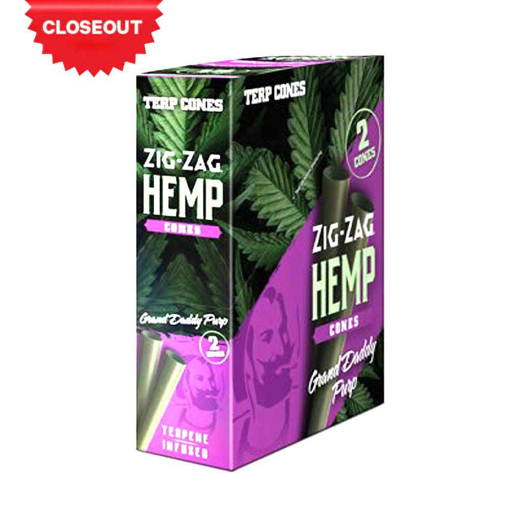 Zig-Zag Hemp Cones Terpene