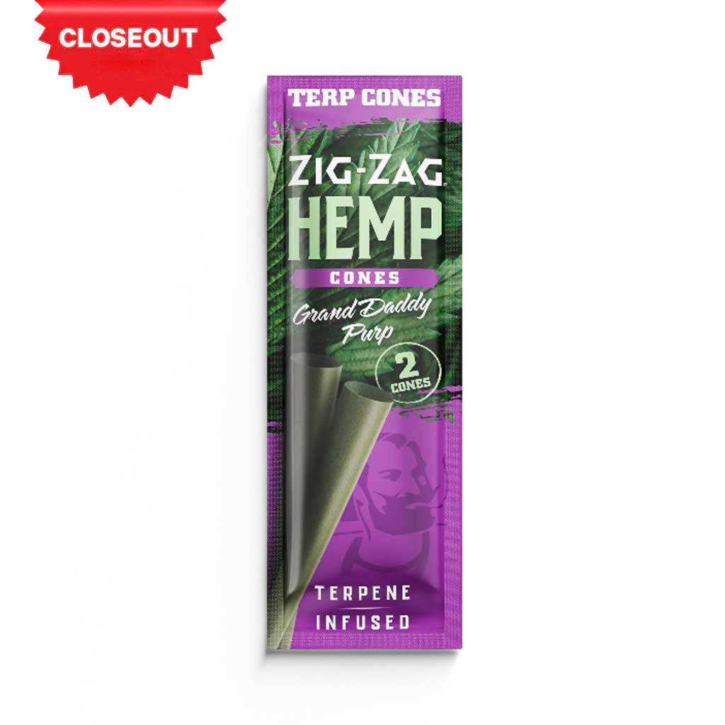Zig-Zag Hemp Cones Terpene